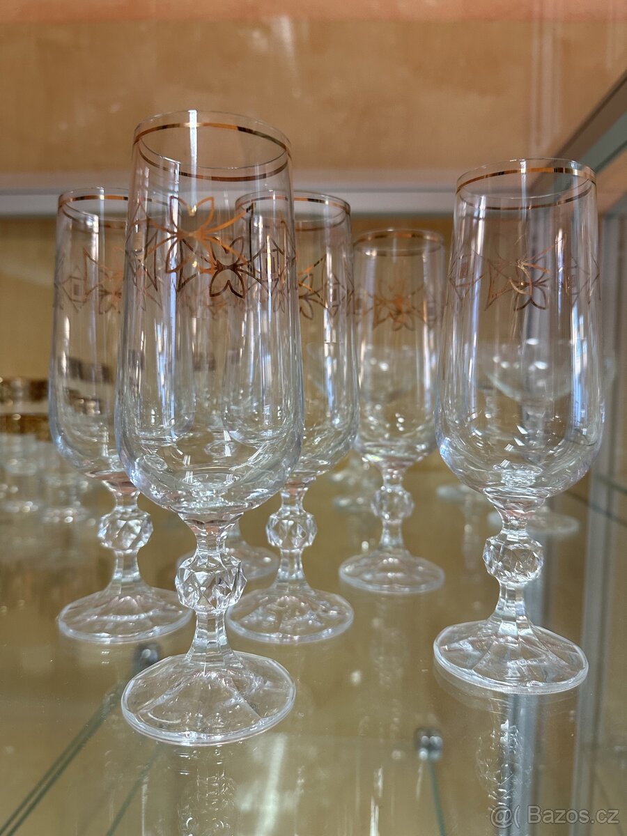 Broušené sklo( různé sety) - 3