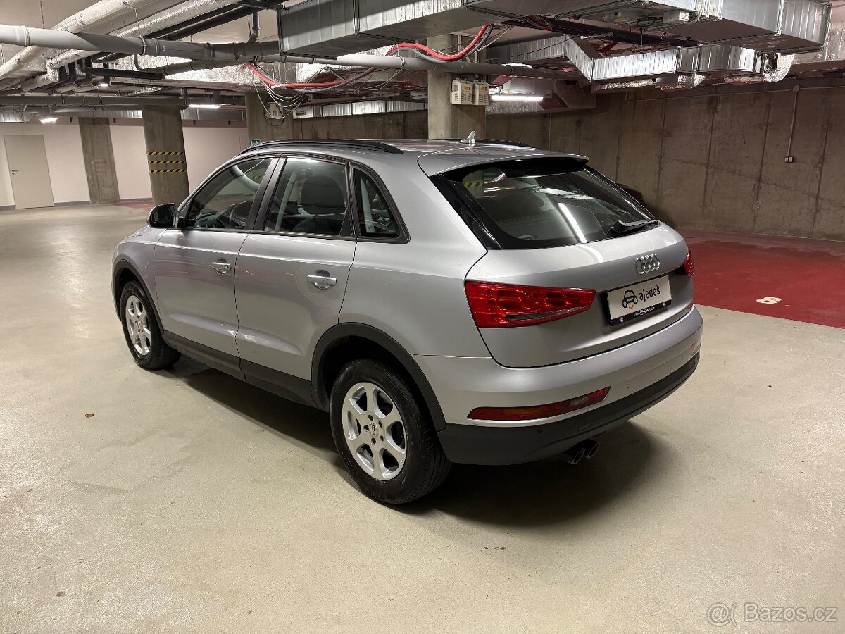 Audi Q3 2.0 TDI/110 kW/6°manuál/servis. kn./navi/ČR/194 tkm - 3