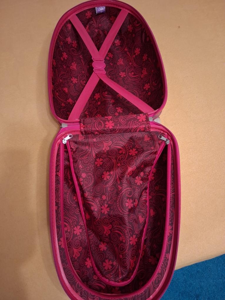 Dětský kufr se svítícími kolečky - 3