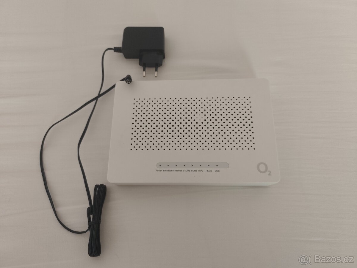 O2 NET + TV combo - modem / router + settopbox - 3