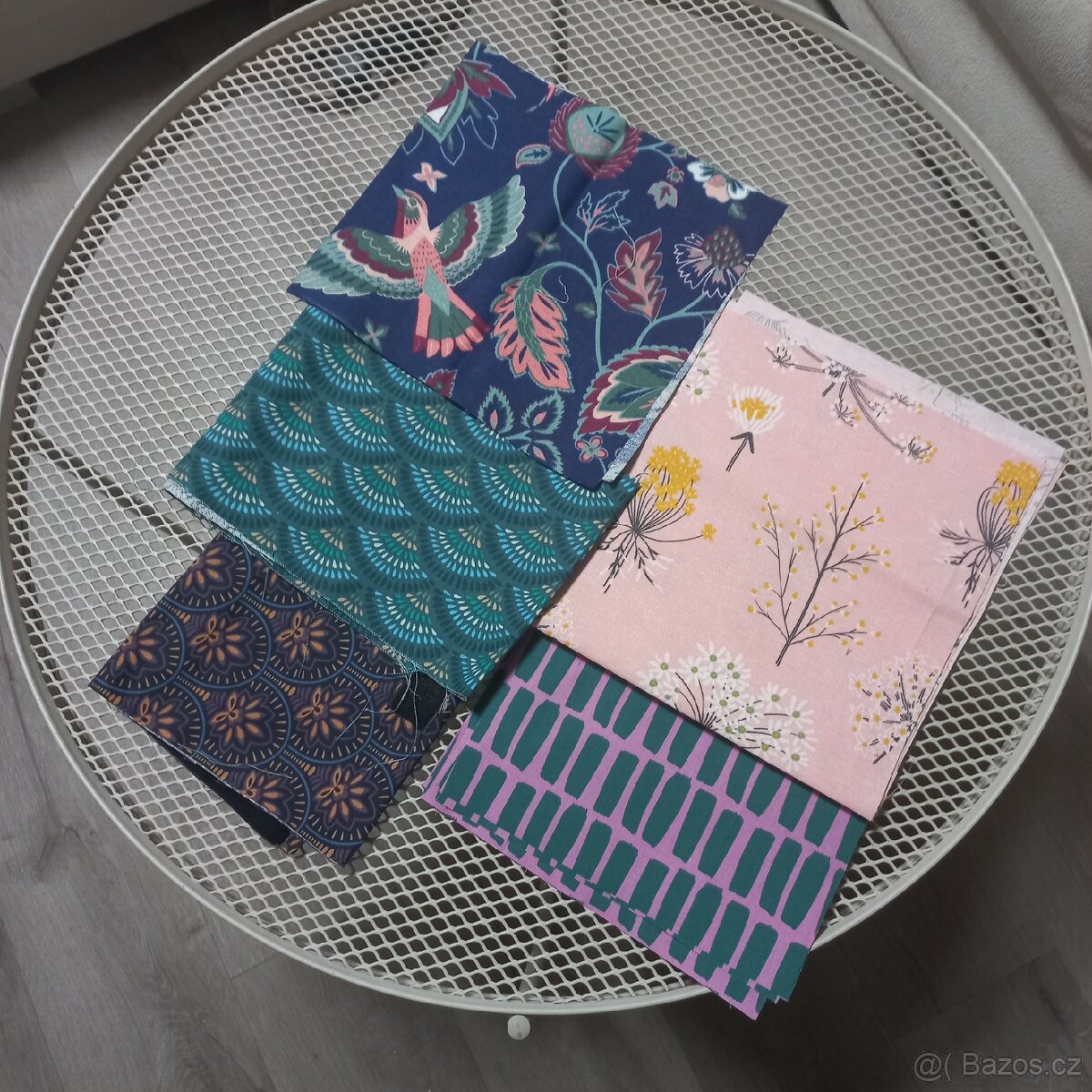 Zbytky látek, suché zipy - 3