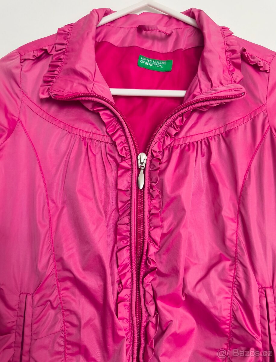 Dívčí šusťáková společenská bunda, velikost 7-8let - 3