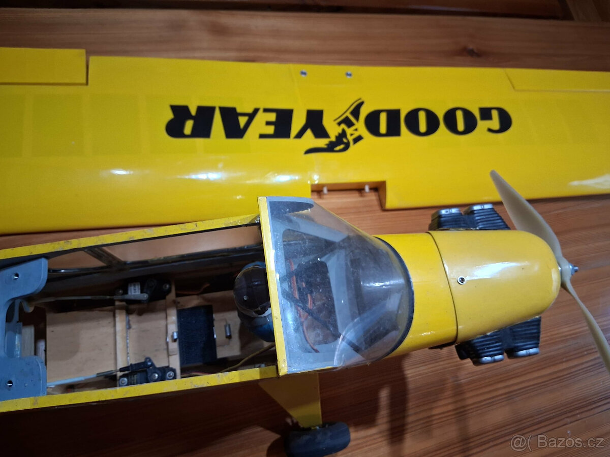 RC letedlo Piper j-5 - 3