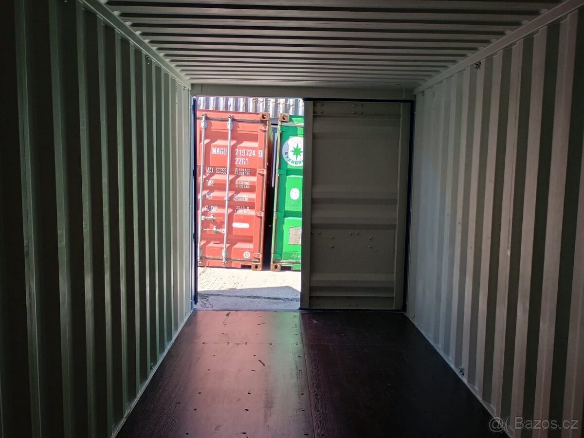 Prodám lodní kontejner 20’DC – modrá RAL 5010 - 3