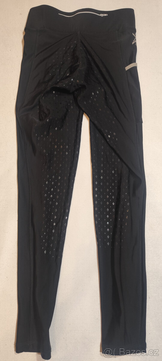 Jezdecké legíny Felix Buhler vel. 34 s Gripy/ kapsa na mobil - 3