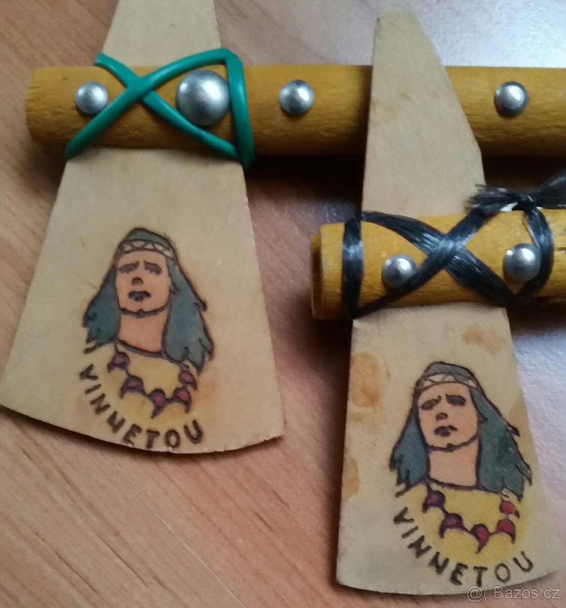 Vinnetou, Shatterhand - tomahavky a pouzdra,kolty - 3