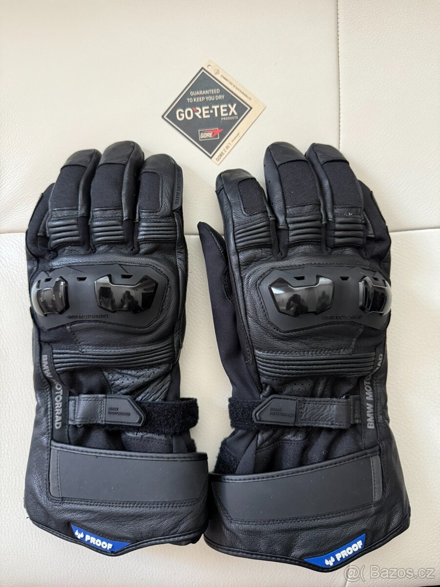 Rukavice BMW Tenda 2in1 GTX černé vel. 11-11,5 nové - 3