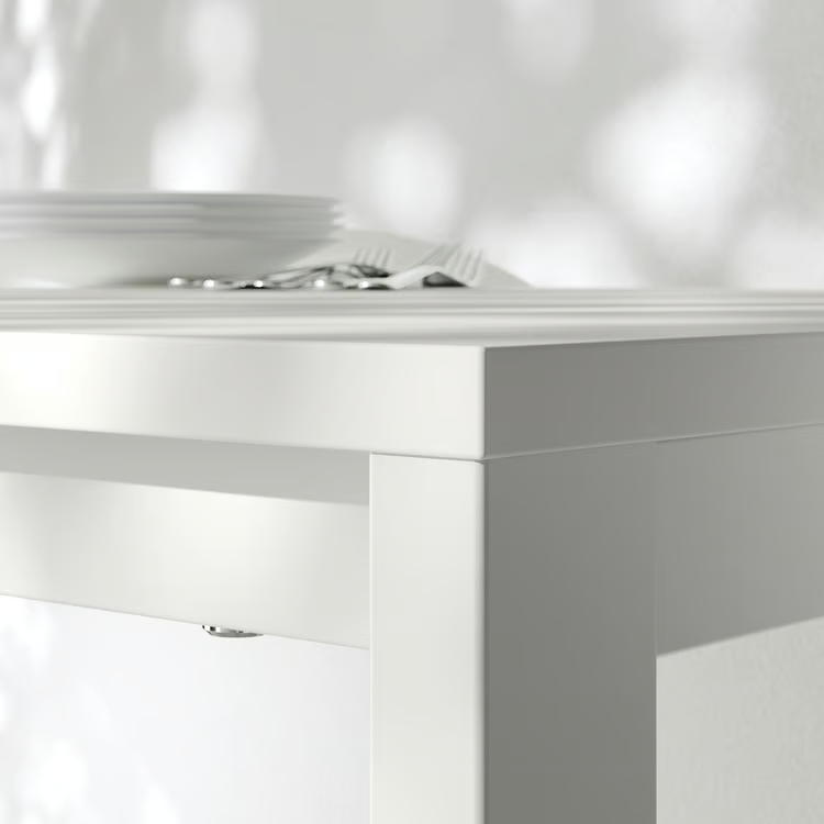 Stůl, bílá, 125x75 cm - 3