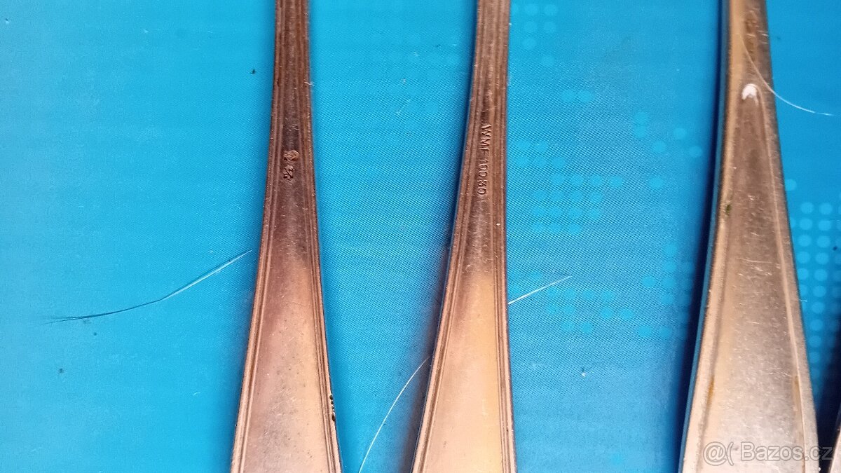 Secesní sada rybích příborů WMF - 3