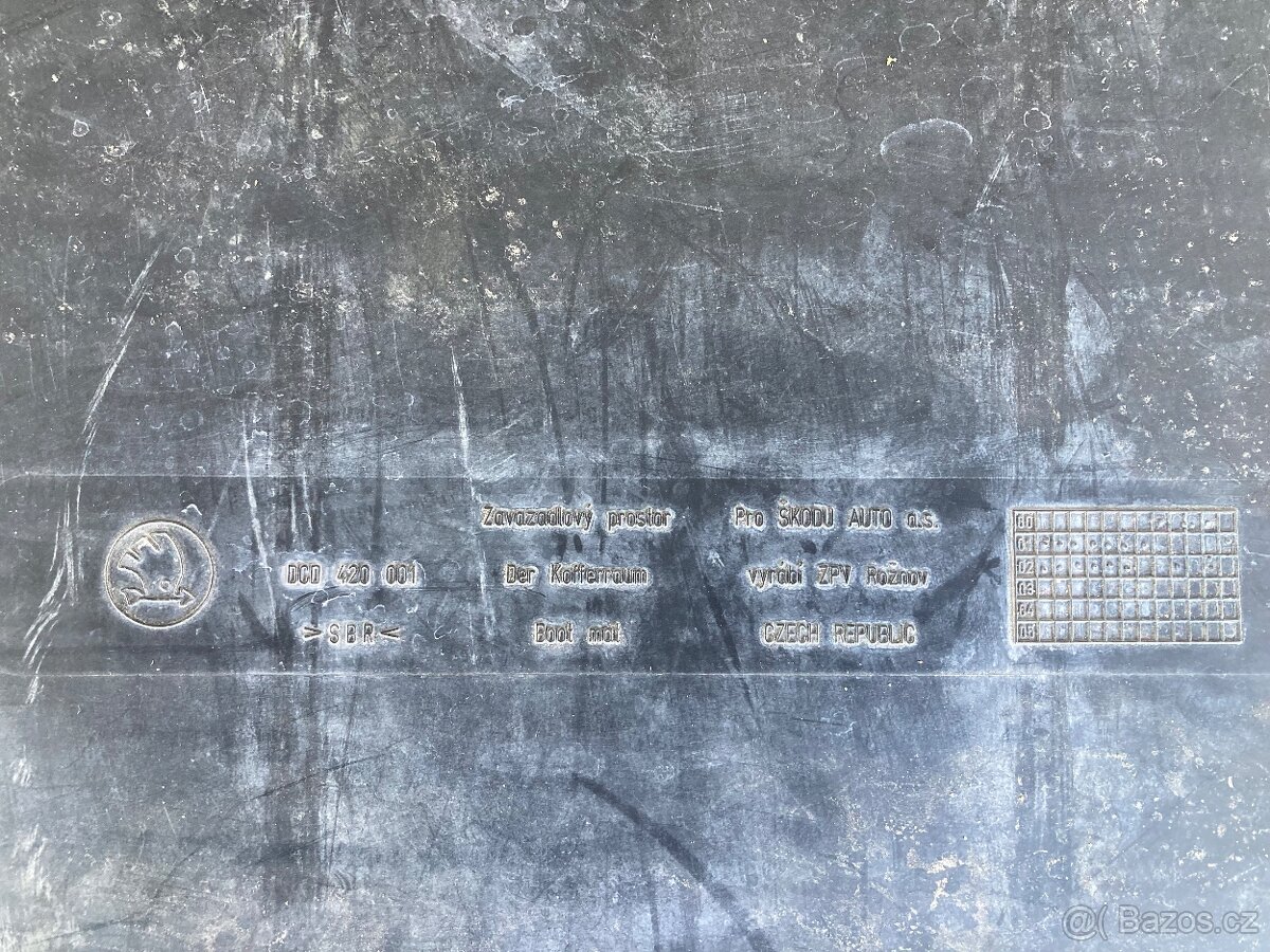 Gumový koberec Fabia Combi - 3