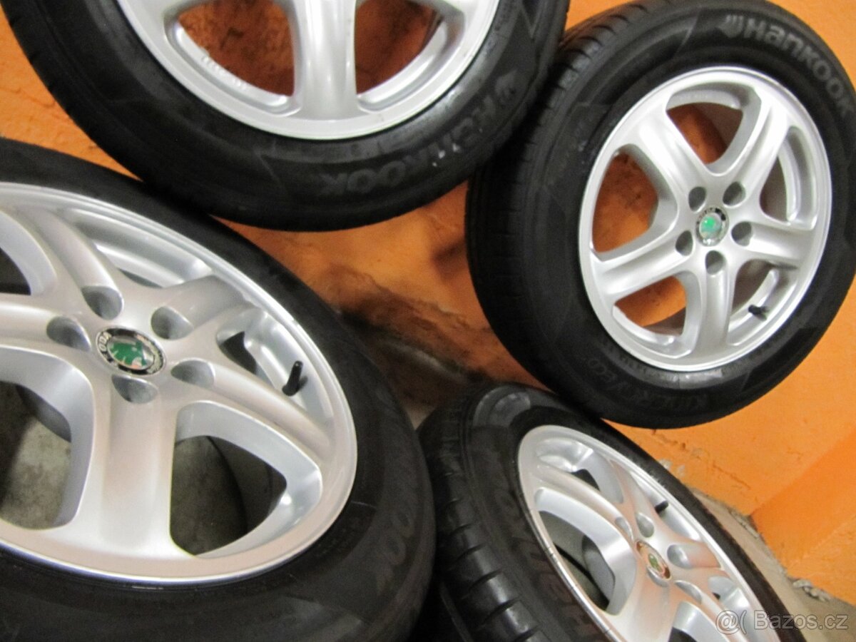 Alu Škoda + 185/65/15 Hankook - 3