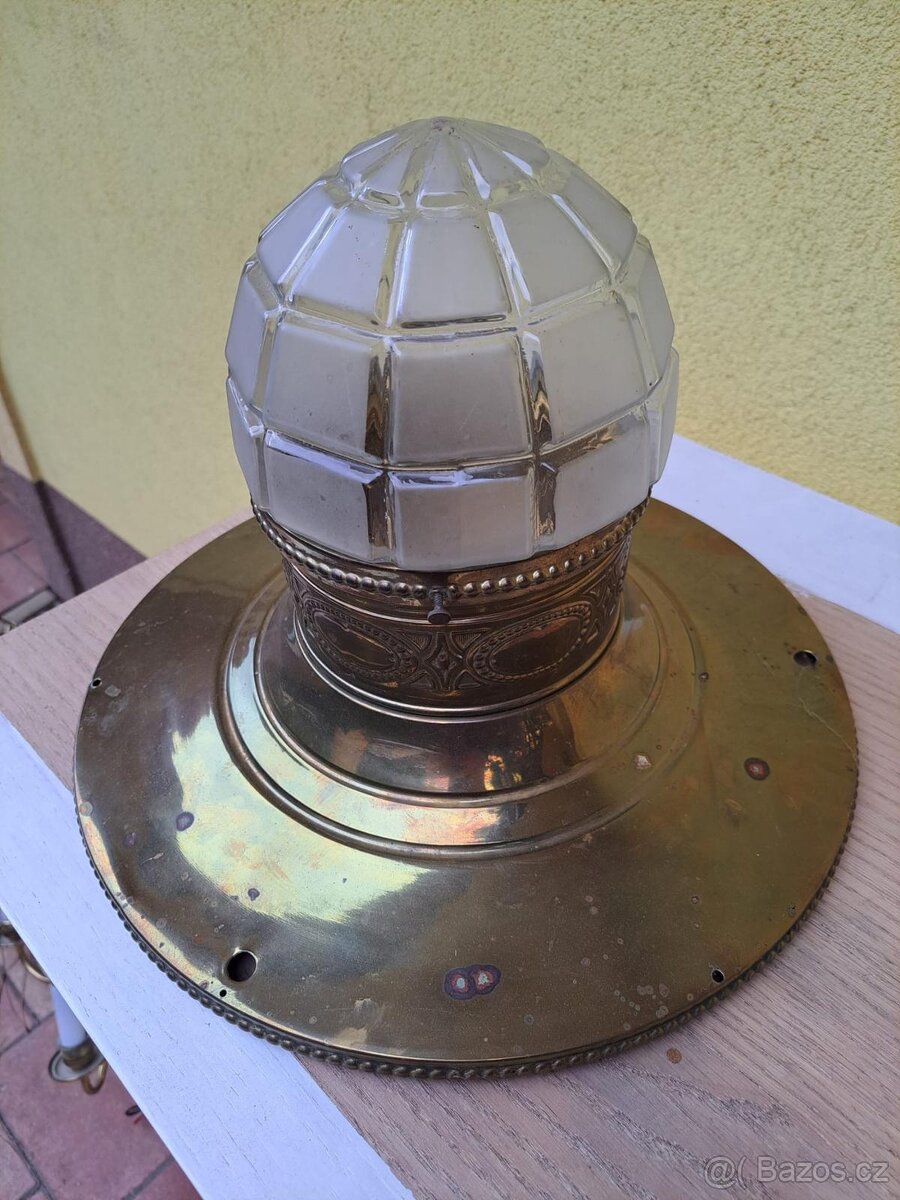 Starožitný lustr - stropnice - 3