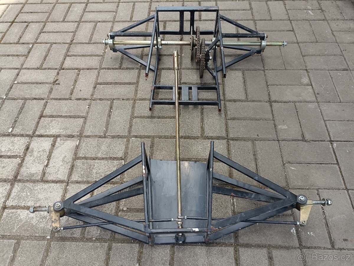 kostra osa ložiska řízení aj. motokára minikára formule