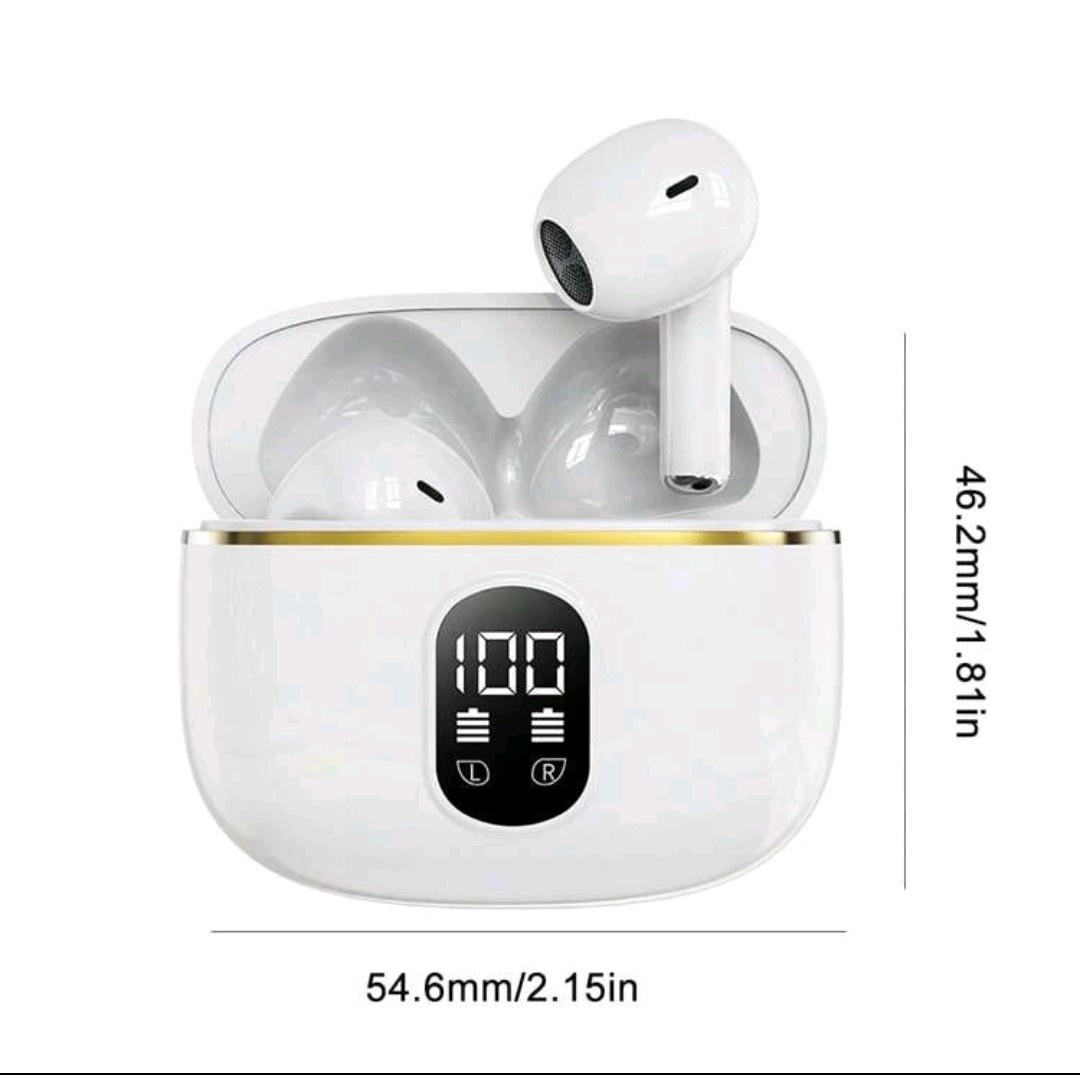 Bluetooth bezdrátová sluchátka nabíjecí pouzdro - 3