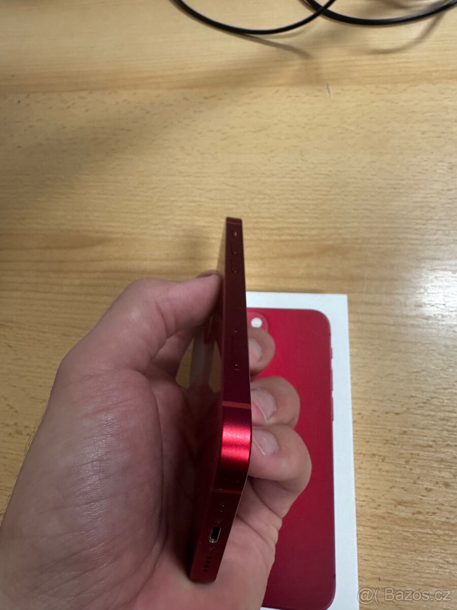 iPhone 13 mini RED 256 GB – jako nový, 100% baterie - 3
