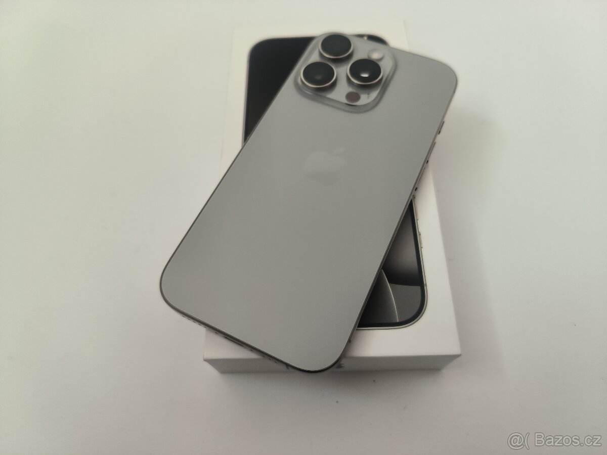 apple iphone 16 PRO MAX 256gb Natural Titanium / Batéria 91% - 3