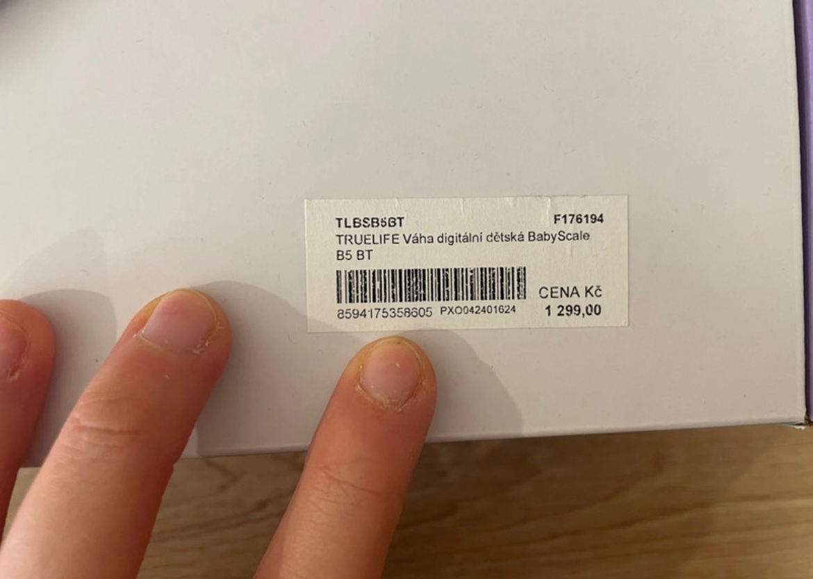 Kojenecká váha Truelife - 3
