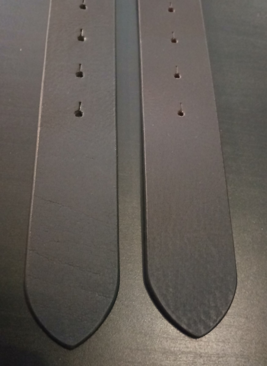 Kožený opasek s přezkou MOTORKÁŘSKÝ KŘÍŽ - nový, nepoužitý - 3