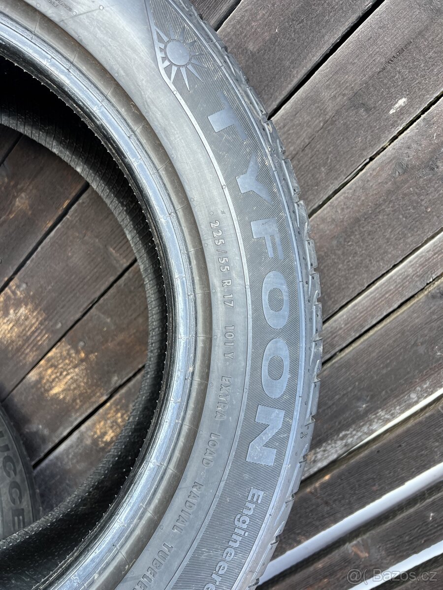 225/55 R17 XL 101Y 2ks letní pneu Tyfon - 3