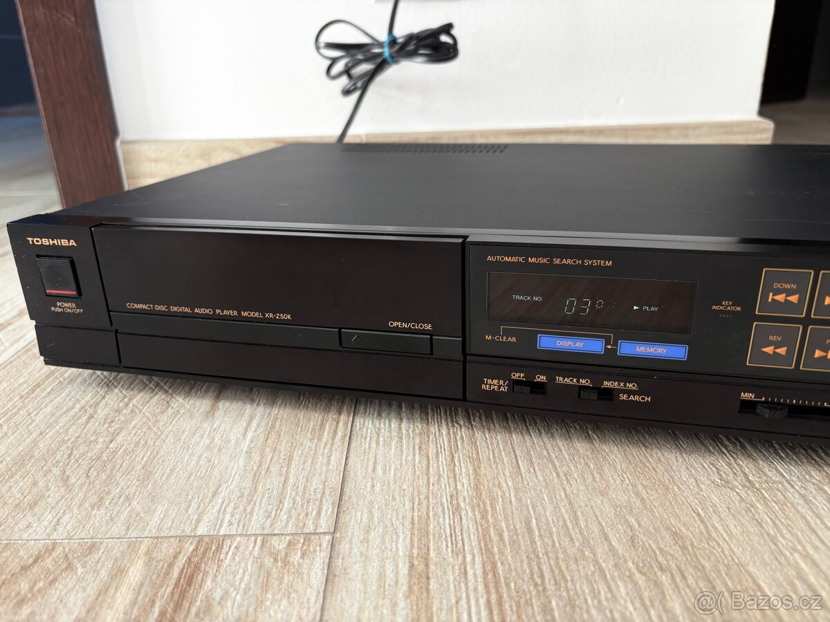 CD přehrávač Toshiba XR-Z50K vintage - 3