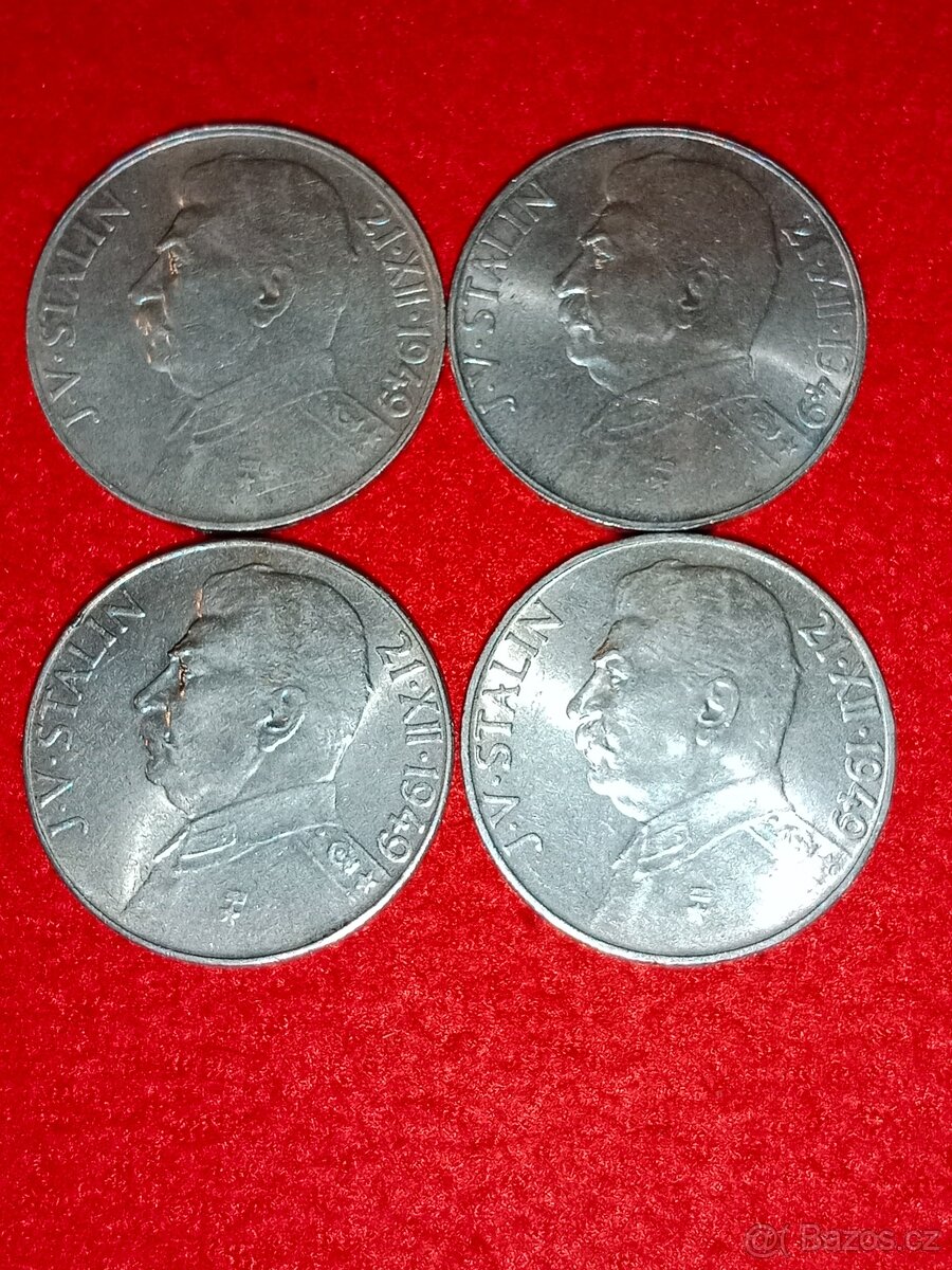 Československé stříbrné mince 143 ks - pouze komplet - 3