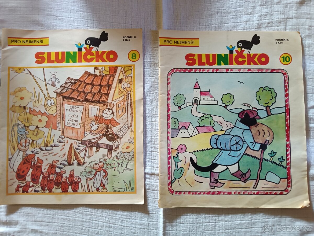 Časopisy sluníčko a mateřídouška - 3