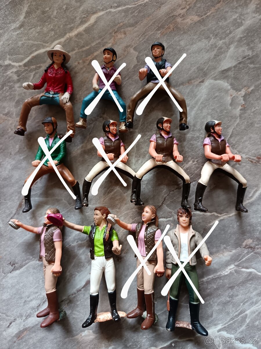 Schleich Kůň a jezdec, sady - 3