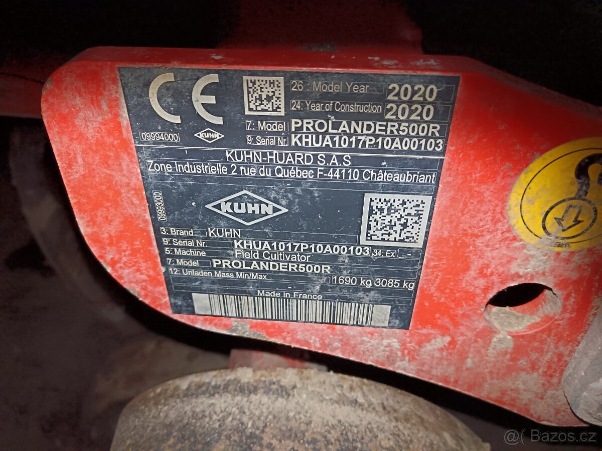 Kombinátor KUHN PROLANDER 500R - 3