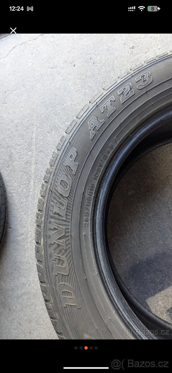 265/55R19 109V Dunlop Grandtrek - 3