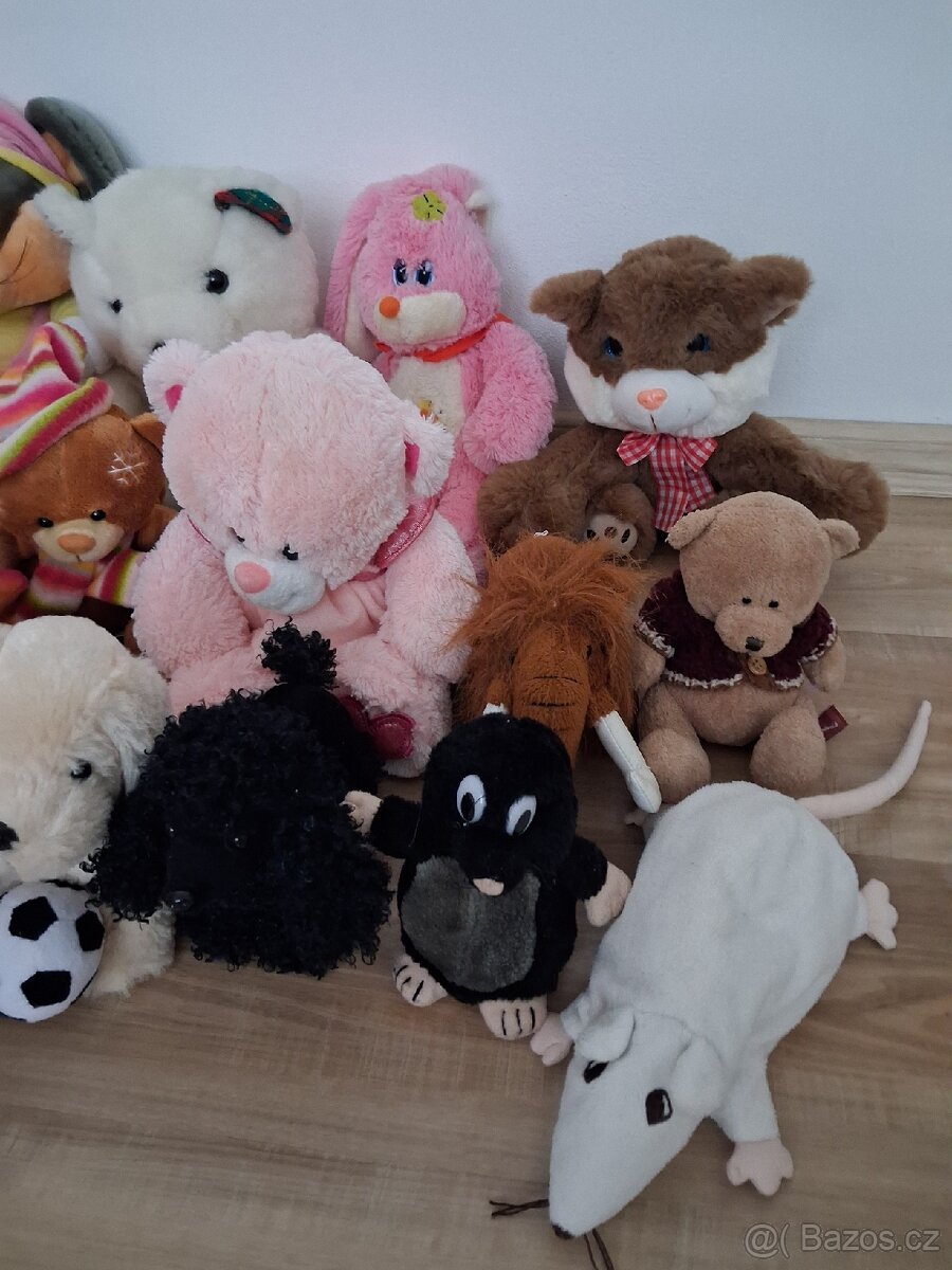 Prodám 17ks plyšáků Top stav - 3