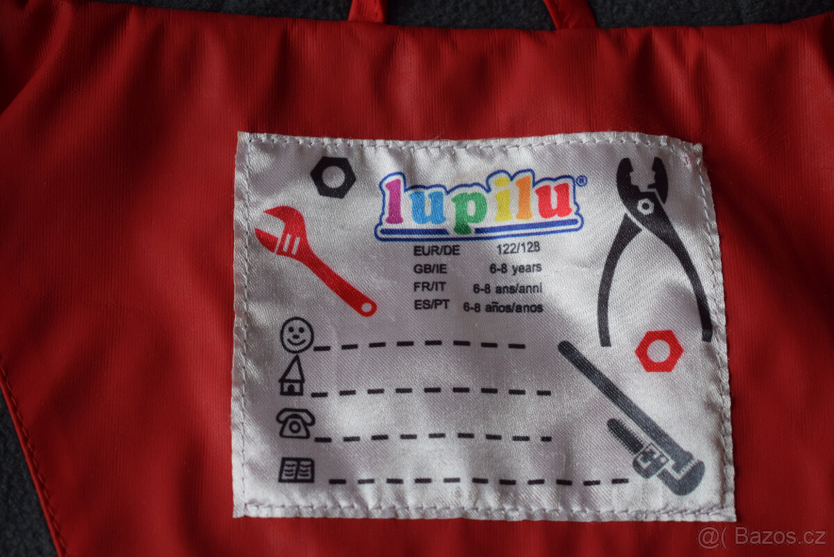 Bunda zateplená do deště Lupilu 122-128 - 3