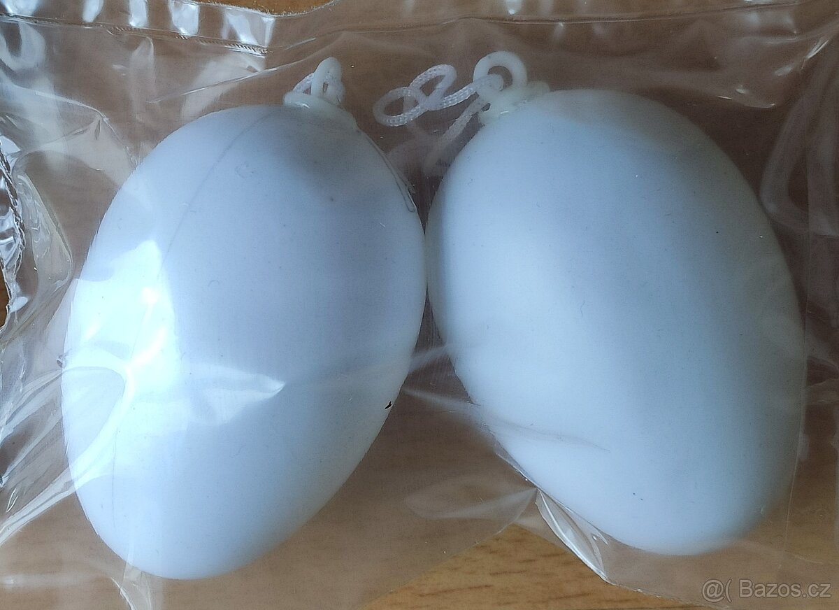 Dekorace vejce výška 6 cm, 1 kus 10,- Kč - 3