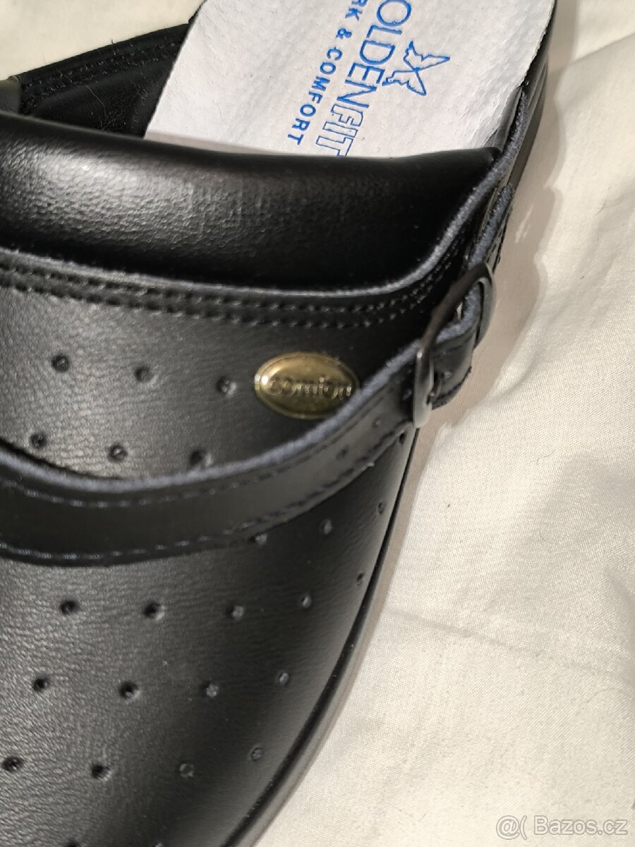 Zdravotní kožené nazouváky - 3