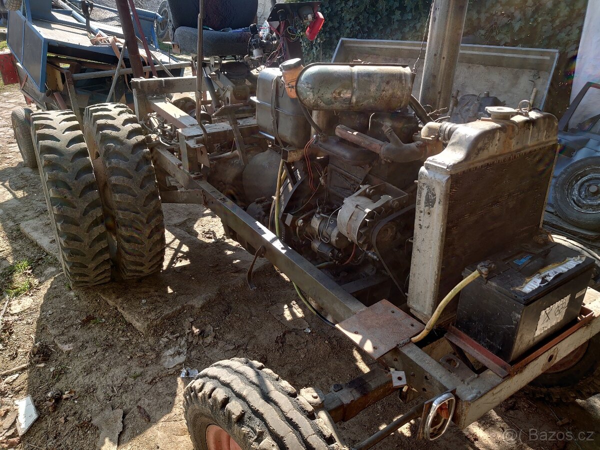 Traktor domácí výroby - 3