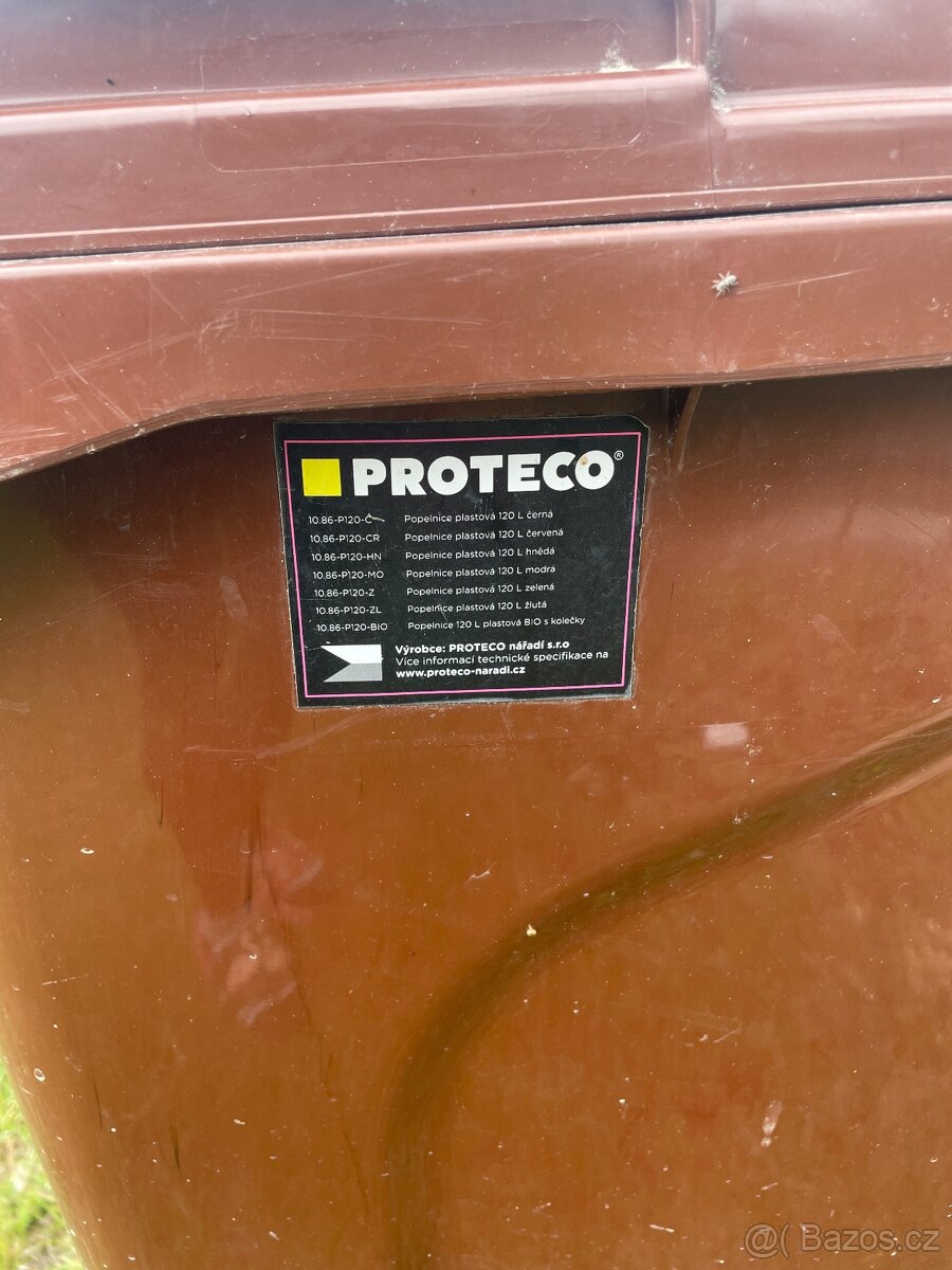 120l hnědá bio popelnice - 3