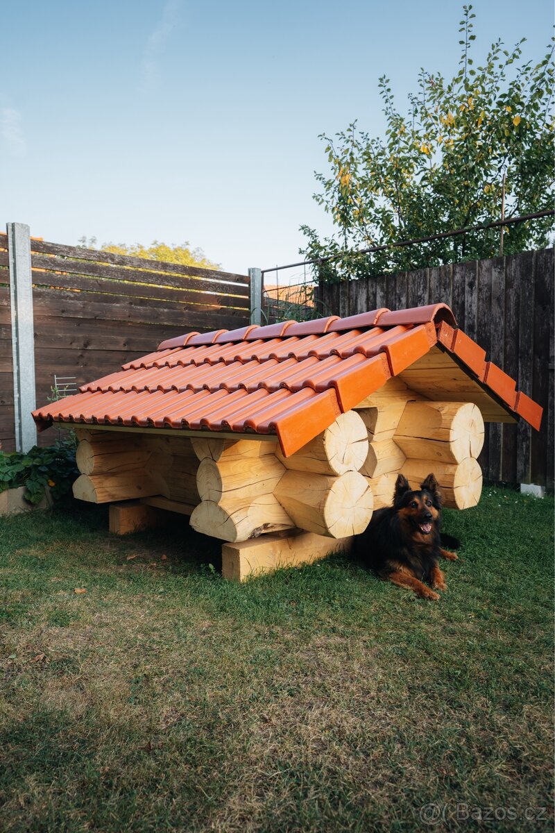 Srubová psí bouda - 3