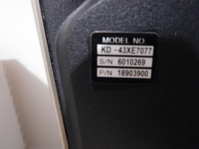 TV SONY - BRAVIA - 3