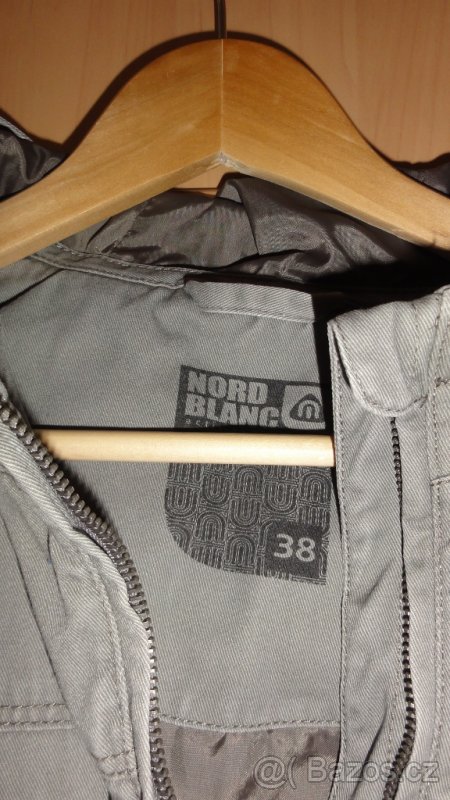 Podzimní/jarní khaki bunda Nordblanc vel.38 - 3