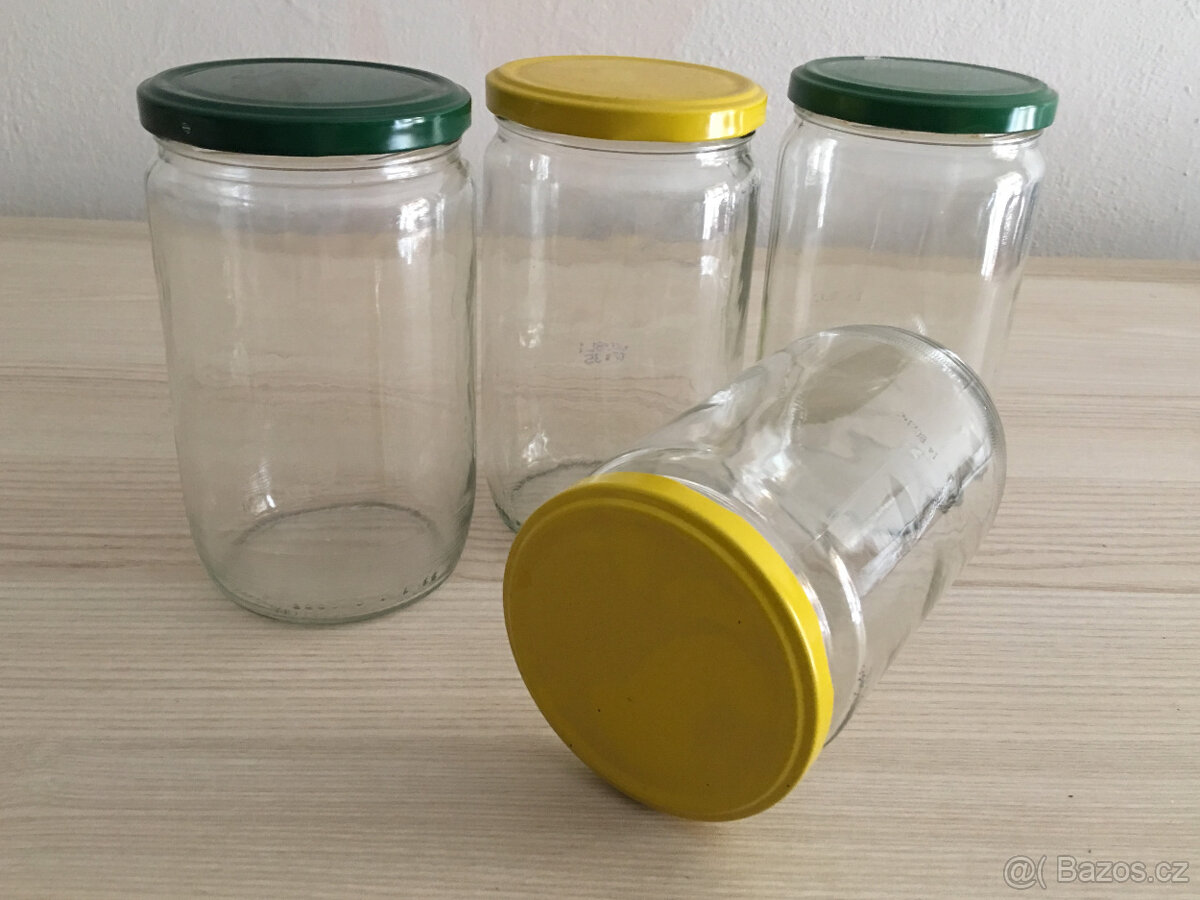 Zavařovací sklenice 720 ml i menší se šroubovacím víčkem - 3