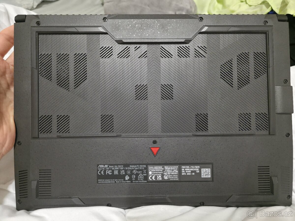 Asus TUF DASH FX517ZR (2022) 2 TB; 64 GB; - 3