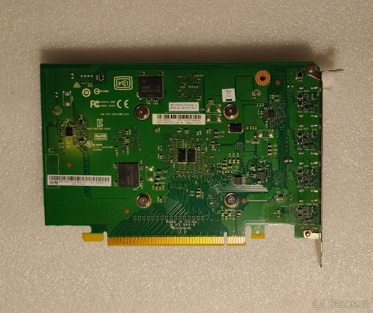 NVIDIA Graphics Quadro M2000 - 4GB GDDR5, PCI-E - pár kusů - 3
