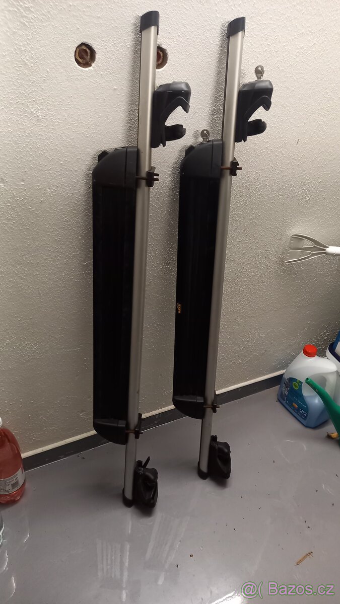 Střešní nosič + držák lyží Hakr - 3