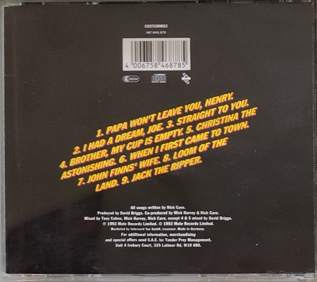 CD Nick Cave: Různá alba - 3