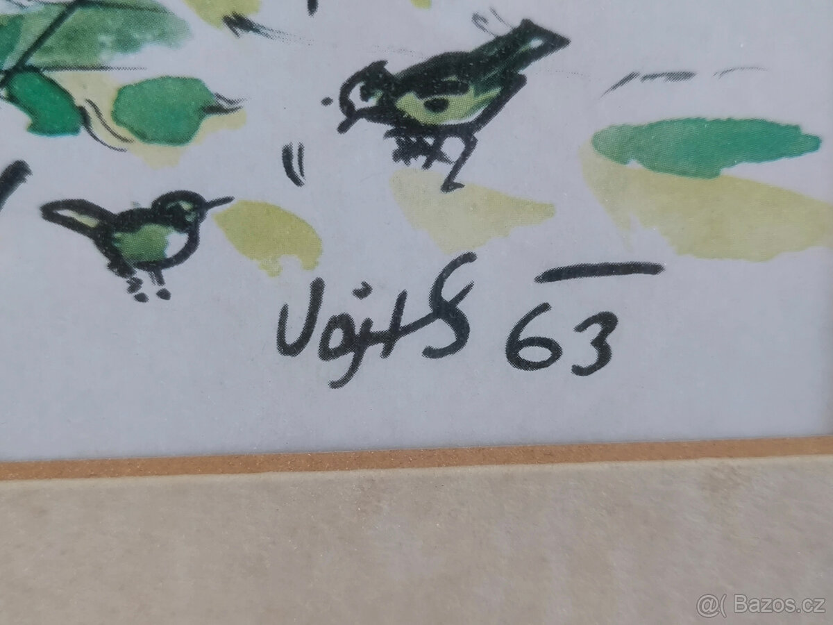 Obraz rok 1963, autor Vojts - 3