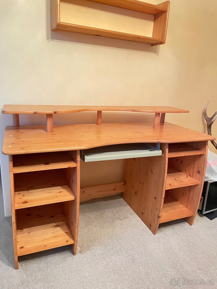 Praktický psací stůl – ideální pro práci i studium - 3