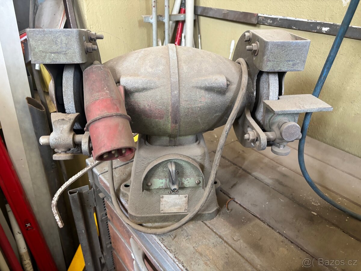 Průmyslová stolní bruska 380V - 3