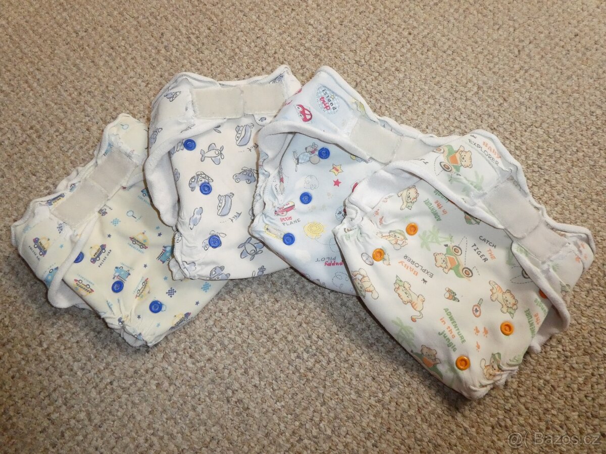 Kompletní sada bambusových plenek - 3