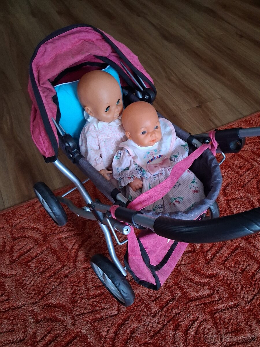 Kočárek a panenky,plyšáci - 3
