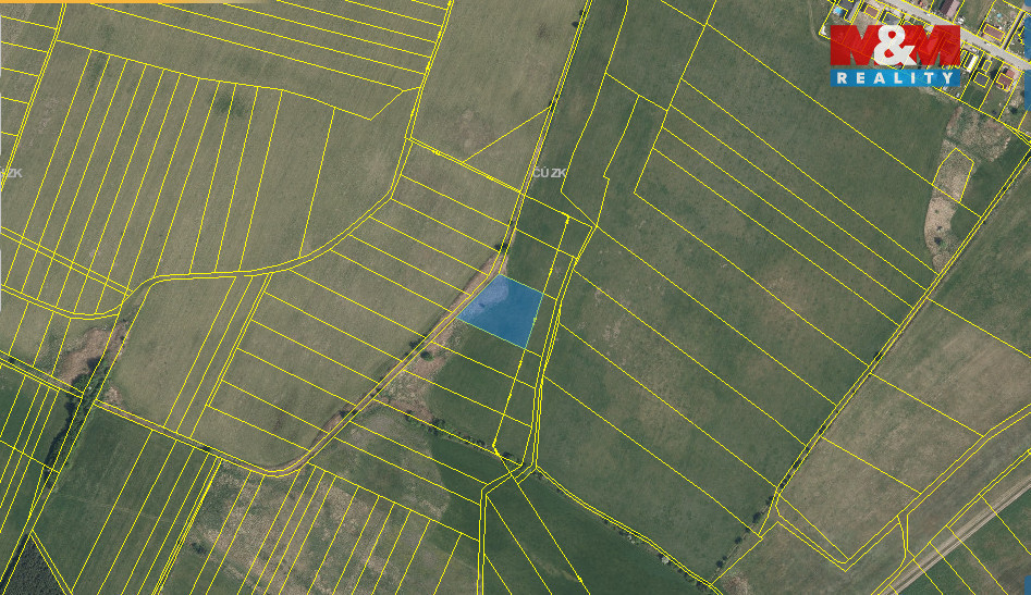 Prodej, louka, 3144 m2, Kladruby nad Labem - 3