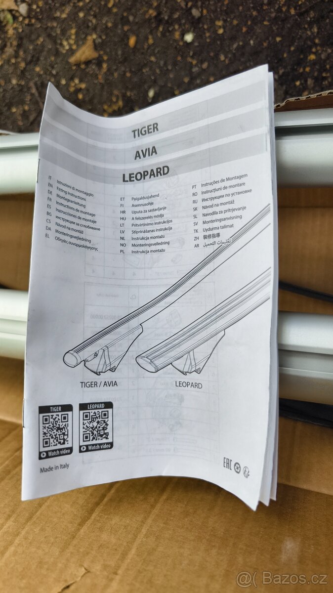 Příčníky Audi A6 c6 4f - 3